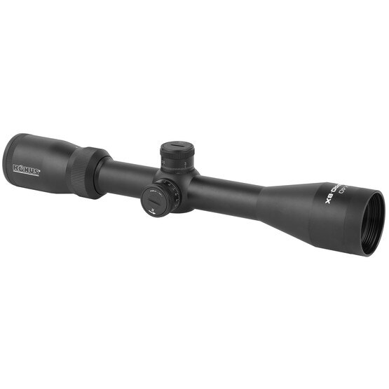 Konuspro-Bx 3-9x40mm Scope has 1/4 MOA turrets calibrated for .450 Bushmaster